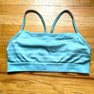 Patagonia Active Mesh Bra, Medium, Blue